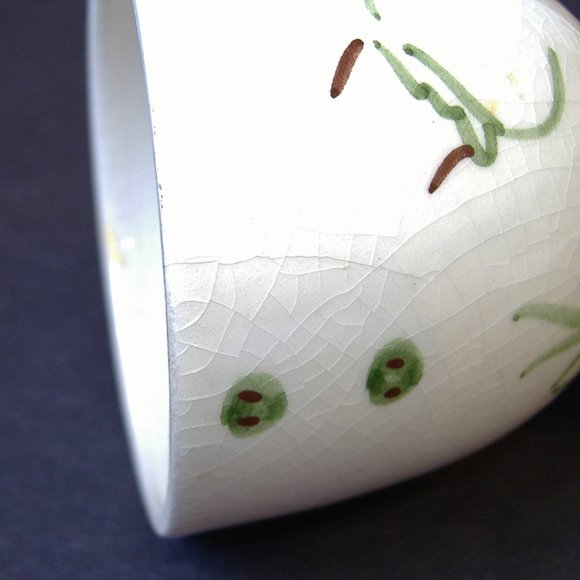 2 Egg Cups Woman Girl Mother Daughter Pair Vintage Ceramic Porcelain Collectible - Picture 8 of 8